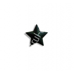 Звезда рифленая 13 мм (защитный матовый)