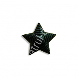 Звезда рифленая 20 мм (защитный матовый)