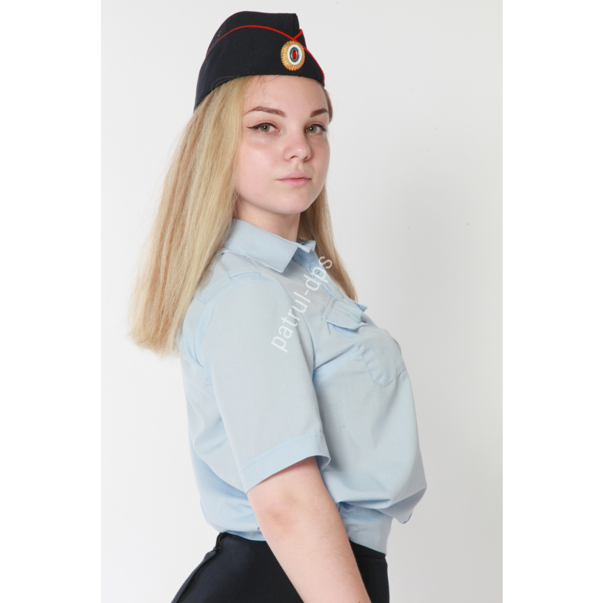 Пилотка женская полиции (ткань п/ш) фото 1
